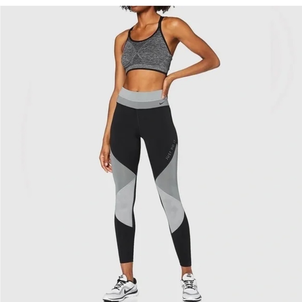 Nike The One Mid-Rise Tight Fit Full Length Training Tights Womens